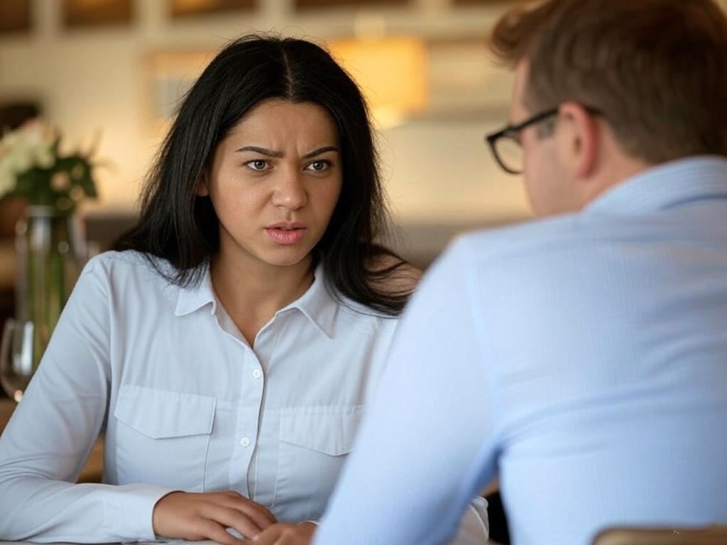 تقابل زن و مرد پس از شیت تست؛ واکنش حساب شده مرد