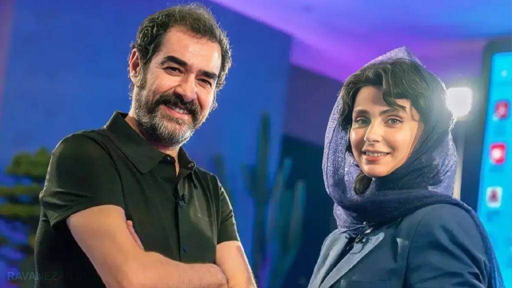 جلوه ای از همراهی و وفاداری شهاب حسینی در کنار همبازی اش در سریال آبان